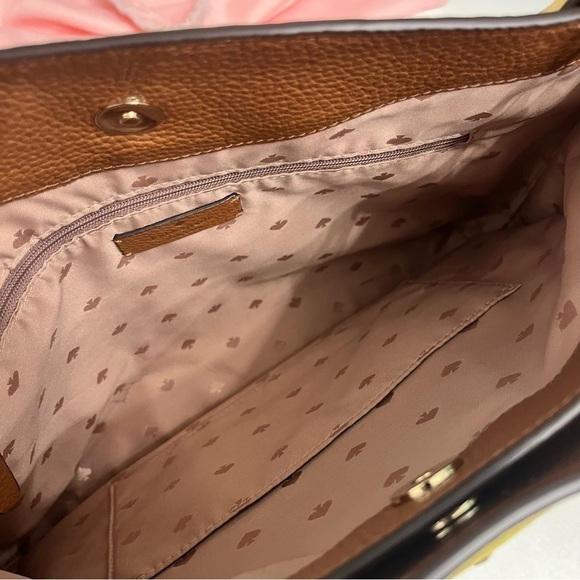 Kate Spade Aubrey chain shoulder bag in chartreuse - Picture 10 of 11